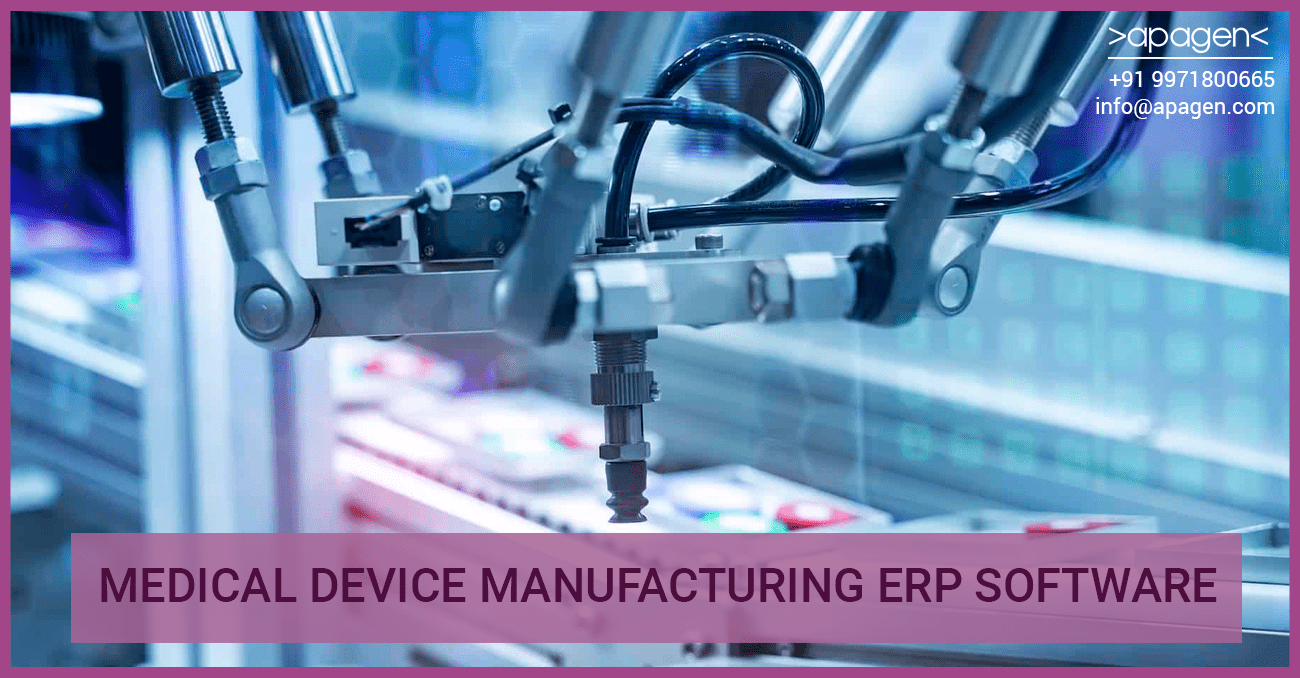medical device manufacturing erp software