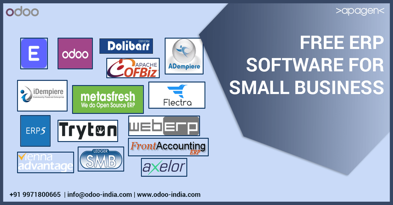 free erp software for small business in india